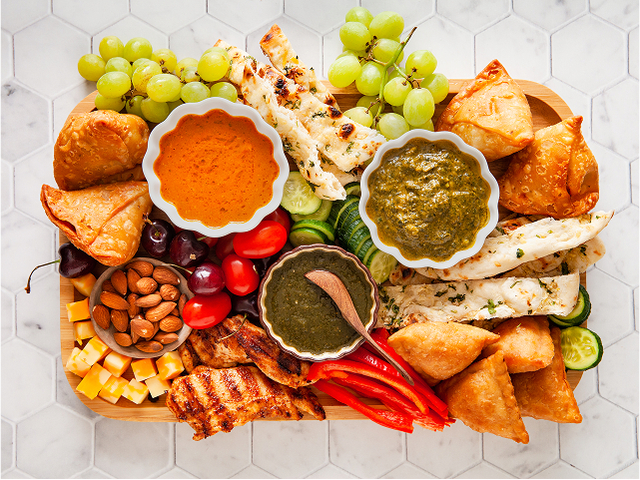 Indian Charcuterie Board